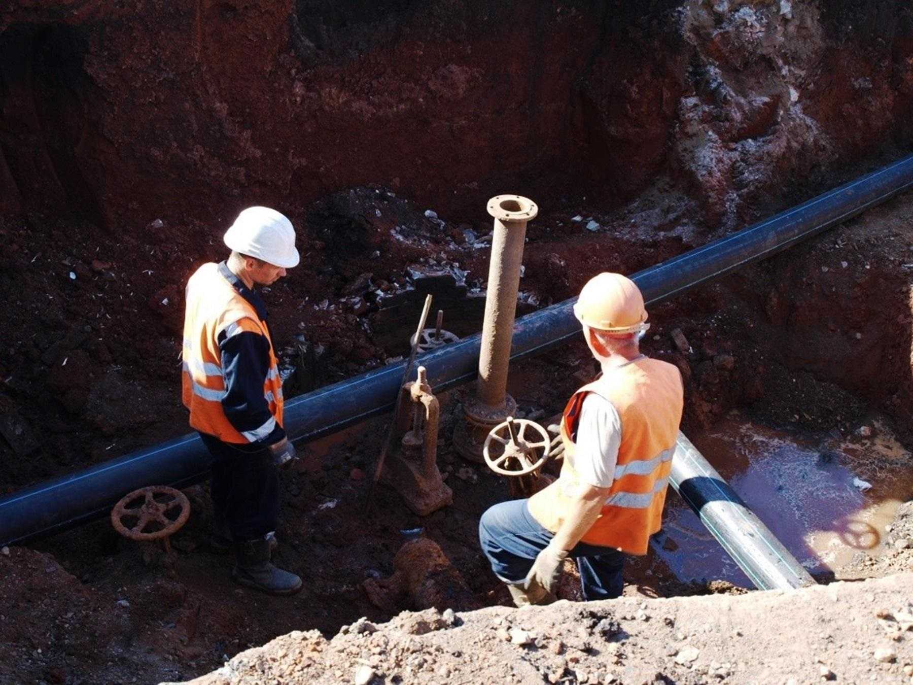 Аварии водопроводной сети