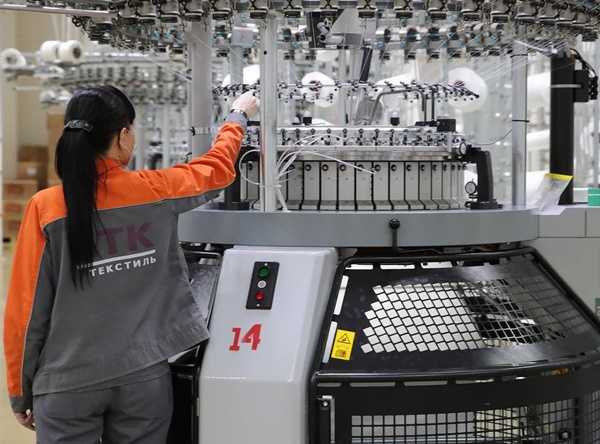 Текстильный комбинат в г. Шахты установил рекорд производительности