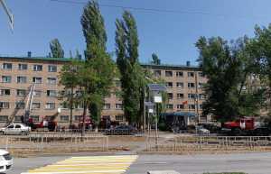 В Шахтах «тушили пожар» в многоэтажке беженцев из Донбасса