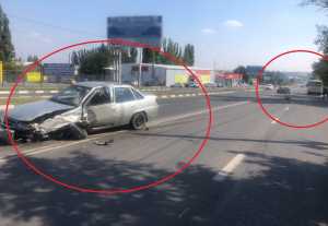 Подробности массовой аварии в Шахтах: «ВАЗ» влетел в иномарку, а она – в пассажирский автобус