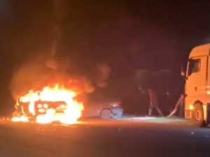 Двое сгорели заживо в ДТП на Дону