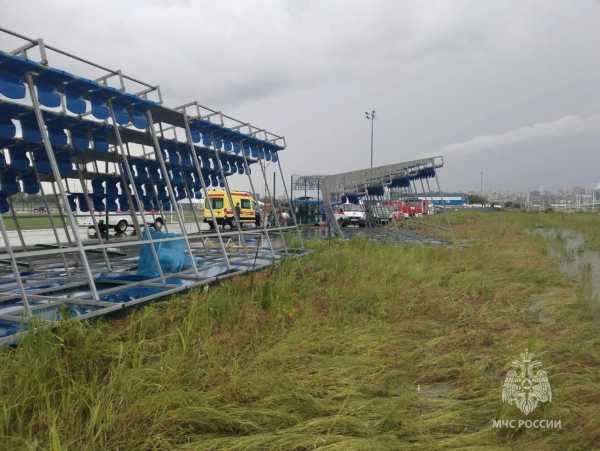 Инструктор по йоге погибла при падении трибуны на Гребном канале в Ростове