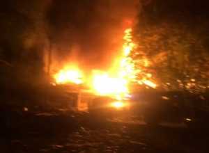 В Новошахтинске произошел крупный пожар в доме