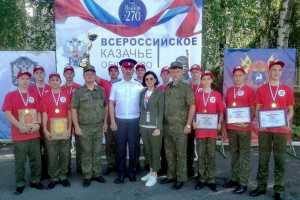 В Шахтах стартовала Всероссийская военно-спортивная игра «Казачий сполох»