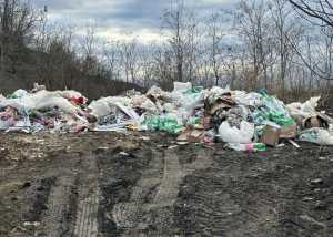 В Шахтах поймали с поличным водителя, выгружающего строительный мусор в поселке Рабочий