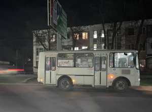 В Шахтах на Чернокозова мужчину сбил рейсовый автобус
