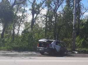 Установили личность сгоревшего водителя в ДТП в Шахтах