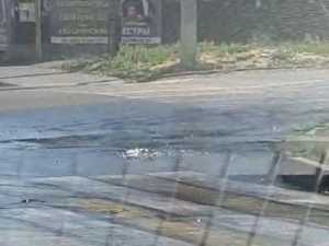 В Шахтах на Шевченко забил коммунальный фонтан