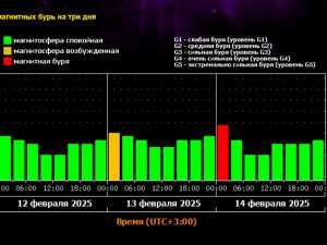 Жителей Шахт предупреждают о магнитной буре 14 февраля