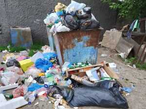 В Шахтах прекратили вывозить мусор из контейнеров многоквартирных домов посёлка Петровка