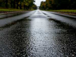 Водителей предупредили о скользкой дороге на трассе М-4 "Дон" в Ростовской области из-за дождя