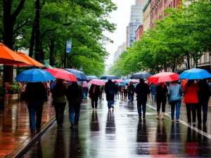 Жителей Шахт ждёт переменчивая погода с дождями на неделе от 16 июня