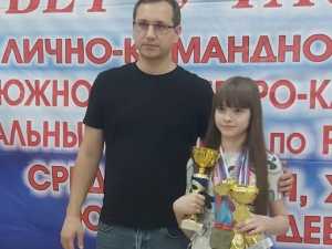Юная шахтинка завоевала шесть золотых медалей на крупном шашечном чемпионате