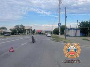 В Шахтах при столкновении питбайка и легковушки пострадал мужчина