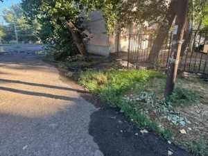 В Шахтах жители улицы Садовая жалуются на ужасную вонь и огромные лужи