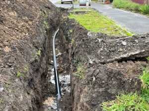 Канава в городе Шахты уже три месяца заполняется водой