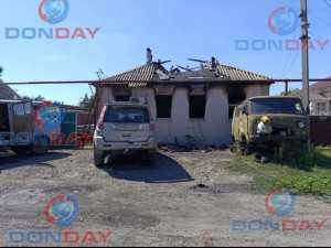 Дом сгорел дотла: многодетная семья из Шахт осталась без крыши над головой