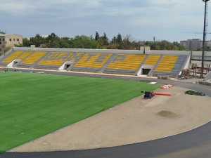 Реконструкция стадиона «Шахтёр» в городе Шахты подходит к концу