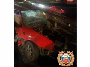 На трассе в Октябрьском районе погиб водитель, пострадали двое детей