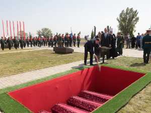 В Ростовской области прошла церемония захоронения останков 101 солдата Великой Отечественной войны