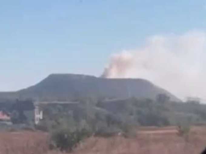 Тлеющий мусорный полигон в поселке Красина города Шахты засыпали грунтом