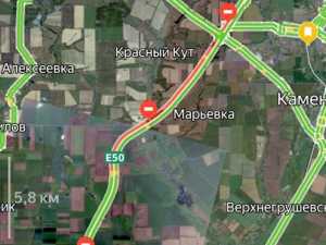 Затор на трассе М-4 «Дон», возникший из-за ДТП, сохраняется уже 9 часов