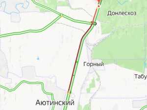 Трассу под Шахтами парализовала пробка длиной 10 километров