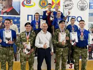 Воспитанники Шахтинского кадетского корпуса завоевали бронзу областных соревнований по гиревому спорту