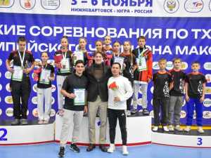 На всероссийских соревнованиях тхэквондисты города Шахты завоевали семь медалей