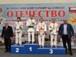 Спортсменка из города Шахты получила бронзовую медаль на Всероссийских соревнованиях по дзюдо