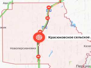 Под Шахтами образовалась огромная пробка