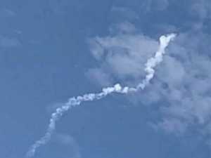 В Новошахтинске произошел крупный пожар после атаки с неба