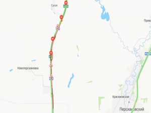 Из-за огромной пробки на трассе М-4 "Дон" водителям рекомендуют ехать через Шахты или Новочеркасск