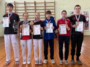 Спортсмены клуба "Черный тигр" стали победителями и призерами областного первенства по тхэквондо