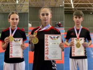 Пять золотых медалей завоевали тхэквондисты Шахт и Октябрьского района на Первенстве ЮФО