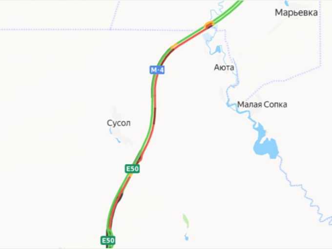 Затор длиной 11 километров образовался под Шахтами из-за дорожного ремонта