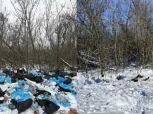 В Шахтах владельца стихийной свалки нашли по составу мусора