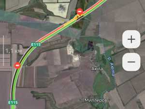 Движение встало на три километра: масштабный затор сковал трассу под Шахтами