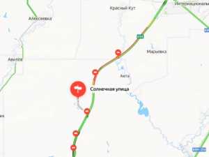 Пробка длиной более 8 километров образовалась на трассе под Шахтами