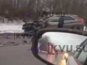 Страшное ДТП: на трассе Шахты — Новочеркасск столкнулись два автомобиля