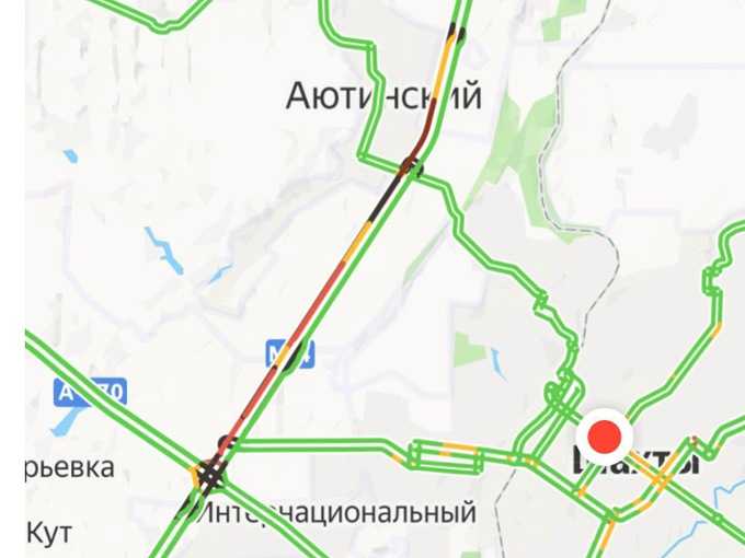 Движение парализовано на трассе М-4 под Шахтами