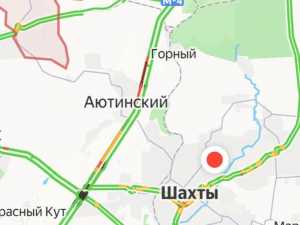 Одну полосу движения трассы М-4 "Дон" перекрыли под Шахтами