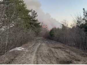 Жители Шахт третьи сутки задыхаются от дыма горящей свалки