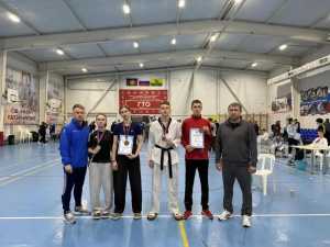 Шахтинские спортсмены привезли четыре медали с Первенства ЮФО по тхэквондо