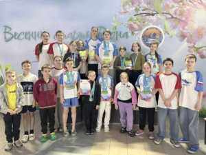 Команда города Шахты заняла второе место на областных соревнования по плаванию