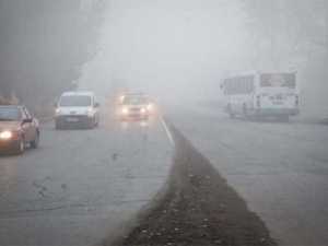 В Ростовской области из-за тумана снижена видимость на дорогах