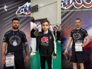 Спортсмены из Шахт взяли три медали на турнире по грэпплингу