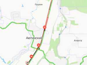 Движение на трассе М-4 «Дон» под Шахтами парализовала пробка