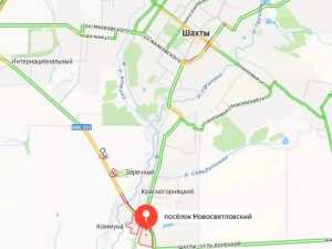 Движение на трассе под Шахтами затруднено из-за пробки